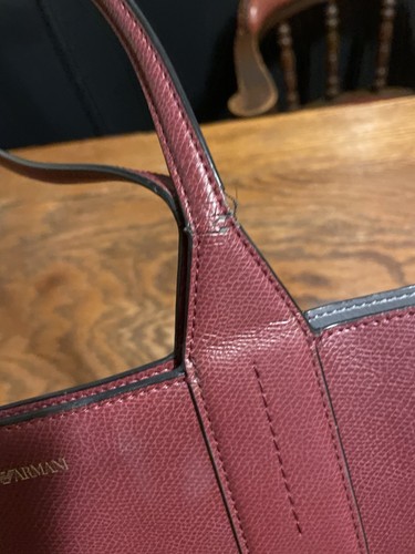 Emporio Armani Large Frida tote Red - Picture 10 of 13