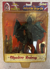 Figura de bóveda de juguete El Señor de los Anillos Tierra Media La Sombra Balrog 1998 NUEVO