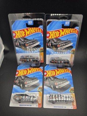 2026 Hot Wheels Super Treasure Hunt Nissan Maxima Drift Car Lot Of 2  Protectors