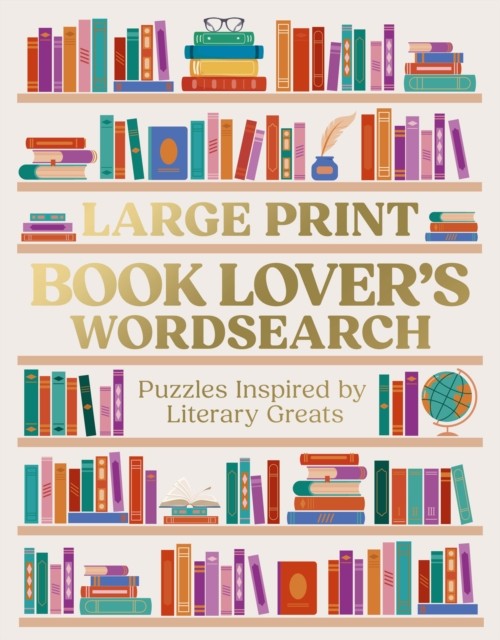 Large Print Book Lover's Wordsearch by Eric Saunders (Paperback Book) - Image 3