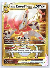 Hisuian Zoroark VSTAR 2022 Lost Origin 213/196 Secret Rare Holo NM on eBay