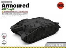 SSMODEL 1/120 43M Zrinyi II Tank MODEL KIT TSS1200533