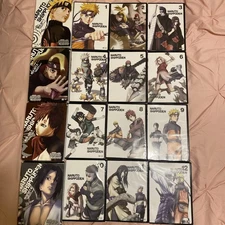 Naruto Shippuden Box Set DVD Collection 1-4 (12-disc) Rare Anime Box Set CIB