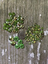 Swarovski 3700 Peridot AB Margaritas Beads 6mm 8mm 10mm