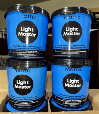 4 PACK NEW MATRIX LIGHT MASTER POWDER LIGHTENER 32 OZ BLEACH SALON WHOLESALE LOT