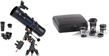 Astromaster 130EQ Telescope - Premium Optics Bonus Astronomy Kit Included