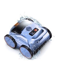 Robotic Pool Cleaner Automatic Blue Pool Vacu...