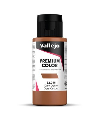 Premium Paint, 60ml Ochre Paints, Dark - Acrylic Water Based Paints