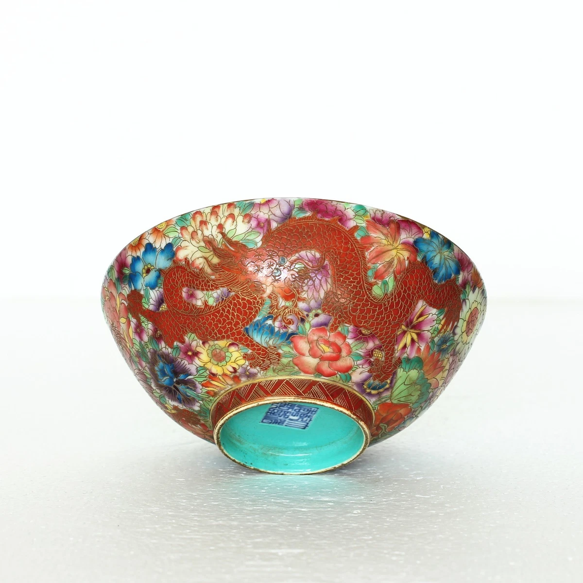 乾隆标记切入中国古董碗| eBay