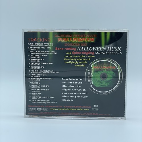Haunted House Spooky Mannheim Steamroller Halloween Monster Mix CD 2004 - Picture 2 of 6