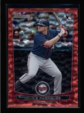 CHRIS PARMELEE 2012 BOWMAN #219 ROOKIE RED ICE PARALLEL #12/25 AZ5283