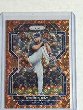 2022 Panini Prizms #99 Bronze Donut Circles Robbie Ray #/40, Near Mint Condition