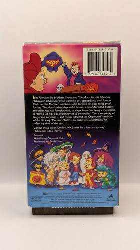 Alvin und die Chipmunks - Trick or Treason VHS 1997 Animated Halloween Cartoon - Bild 2 von 3