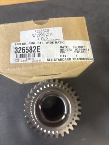 WT296-21A 2nd Gear Main Shaft 31Teeth Wide Ratio