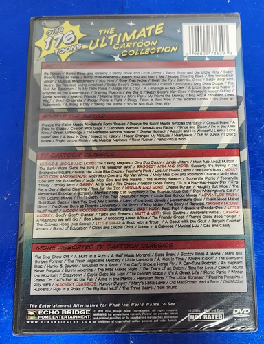Ultimate Cartoon Collection: Toon Time (DVD) New Sealed - Picture 2 of 2