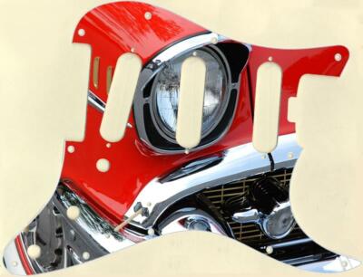 Stratocaster Graphic Pickguard Custom to fit Fender SSS11 Hole ELITE Classic 57