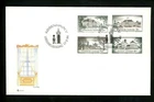 Postal History Denmark FDC #1000-1003 Castles 1994