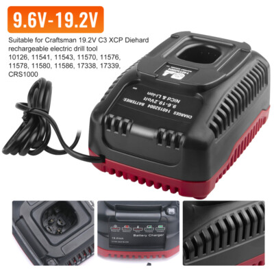 Battery Charger for Craftsman Battery 11375 C3 DieHard