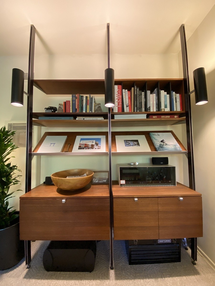Vintage George Nelson Herman Miller CSS Shelving Unit | eBay