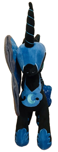 My Little Pony NIGHTMARE MOON G4 12" Plush - Princess Luna, Stuffed Animal, NWOT - Picture 4 of 22