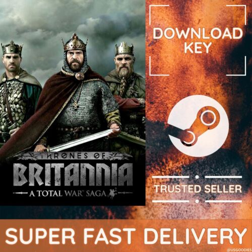 A Total War Saga: THRONES OF BRITANNIA - [2018] PC STEAM KEY 🚀 - Afbeelding 1 van 4