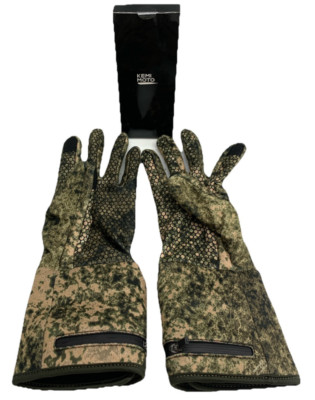 KEMIMOTO Electric Heated Gloves Winter Warm Rechargeable Touchscreen Mittens Men