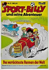 Sport Billy Heft Nr.11 komplett mit Poster Das verrückteste Rennen der Welt 1979