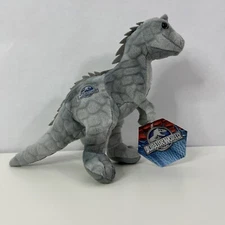 Jurassic World 8-9” Gray Dinosaur Plush Toy Factory 2022 New With Tag NWT Rare