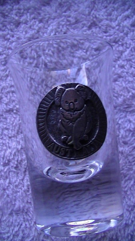 Shotglass, Koala Bear Australia