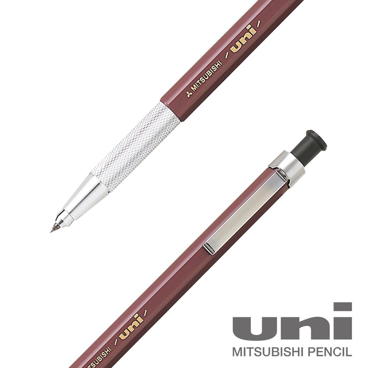 MItsubishi Uni-Ball 2.0mm Lead Holder Mechanical Pencil Made in