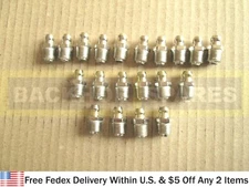 JCB PARTS - GREASE NIPPLE STRAIGHT 1/8" BSP, 20 PCS. (PART NO. 1450/0001)