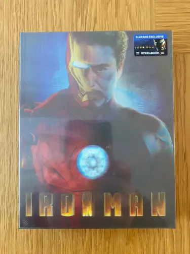 Steelbook Blu-ray lenticulaire Iron Man Blufans *neuf, scellé*