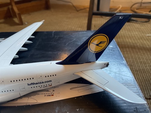 Gemini エアバスA380-800 LUFTHANSA 1:200 ダイキャスト飛行機モデルG2DLH405-