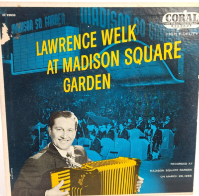Lawrence Welk Set Vinyl Album At Madison Square Garden Coral 45 Extended  Play