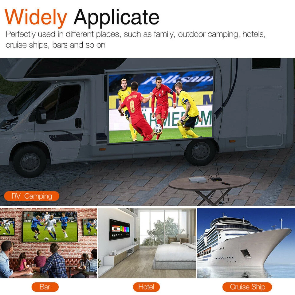 Android Smart TV Box FTA 8K DVB/ATSC receptor de TV vía satélite reproductor multimedia 5G WIFI Foto 4 de 4
