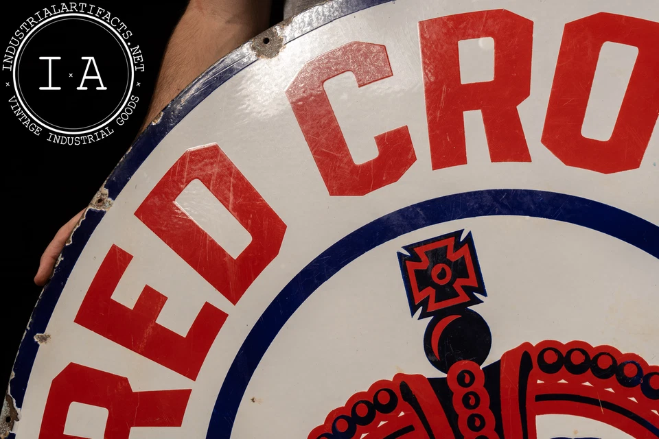 Letrero grande de gasolina SSP Red Crown Foto 3 de 4