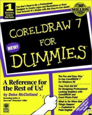 CorelDraw 7 For Dummies - 0764501240, Deke McClelland, paperback, new