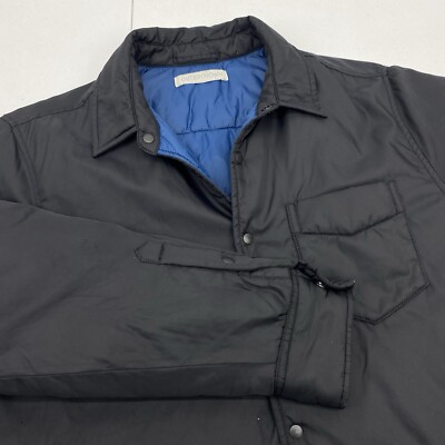 OUTERKNOWN Jacket Men's Medium Econyl Bomber Surf Kelly slater Snap Button READ