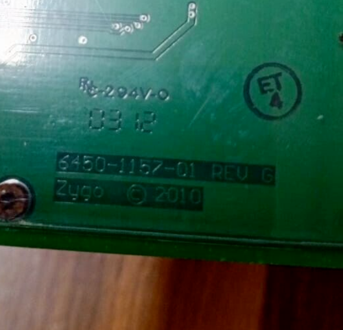 zygo 6450-1157-01 Rev G Power Unite - 第 2/5 張圖片