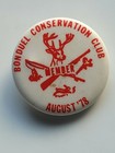 1978 Bonduel Conservation Club "Member" Pinback Button - WISCONSIN — photo 6