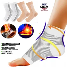 3 Therapeutic Compression Socks 7-Point Support System for Aching Feet & Ankles
