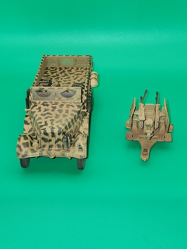 Corgi SD. KFZ. 7/1 Krauss-Maffel Semi Track 305 Heers Flak 21st Panzer Division - Picture 3 of 6