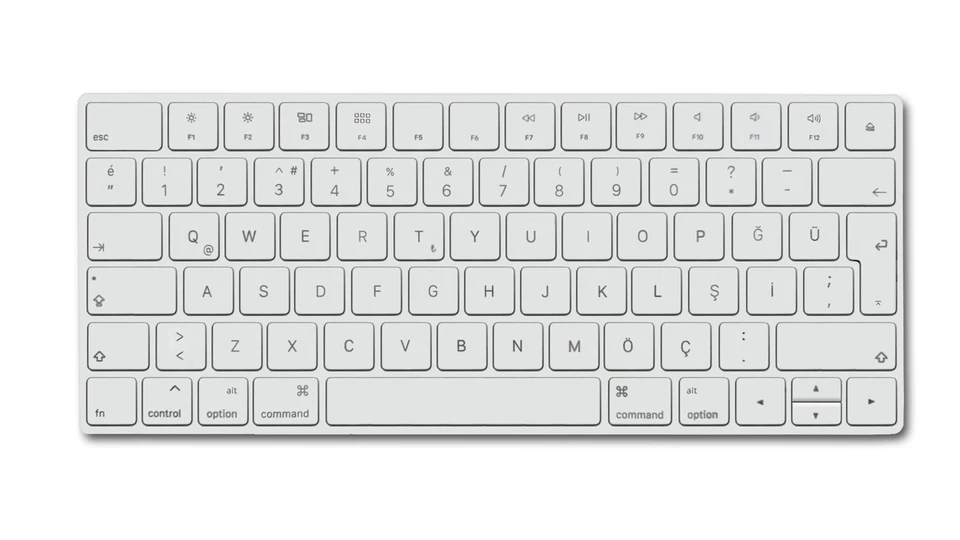 Apple Wireless Magic Keyboard - English/German/French/Dutch/Turkish MLA22LL/A - Image 2 of 4