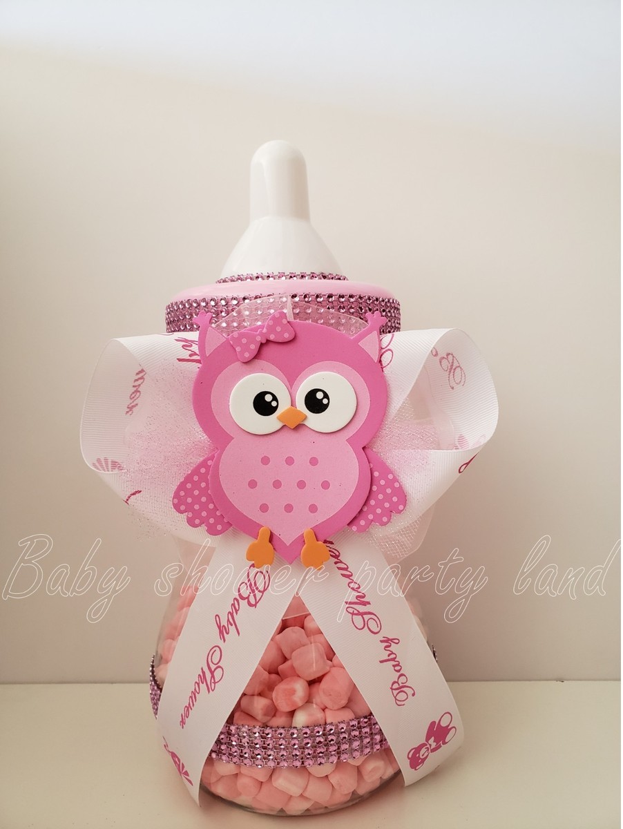 Tiaras Baby Bottle Centerpieces For Baby Shower Baby Shower Owl