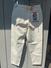 Vintage NOS Wrangler For Women Jeans 16x30 Relaxed NWT beige