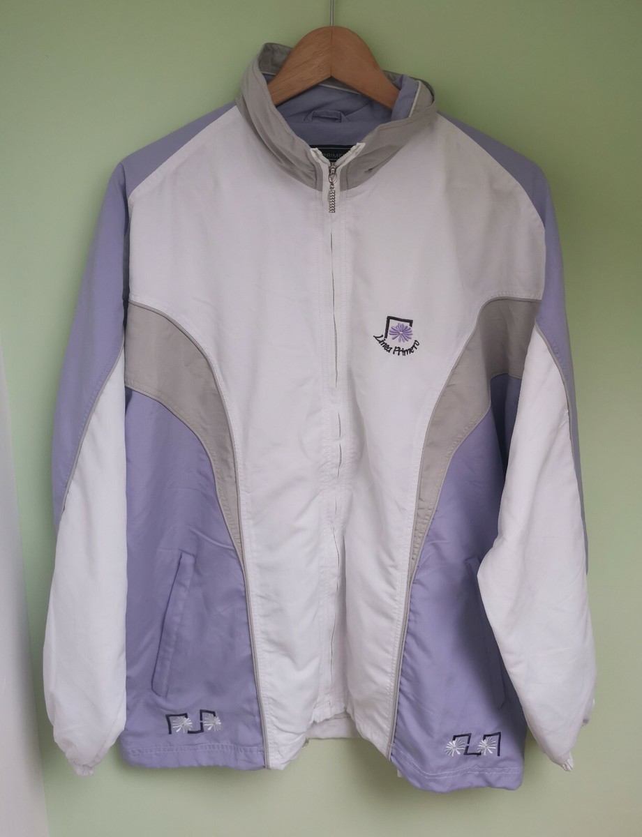 Vintage Retro Ladie's Linea Primero Lightweight Tracksuit Jacket
