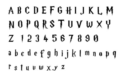 stencils crafts templates scrapbooking harry potter