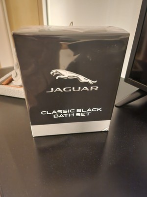 Jaguar Classic Black Bath Set - Eau de Toilette 100 ml + Bath Gel 200 ml NEU OVP