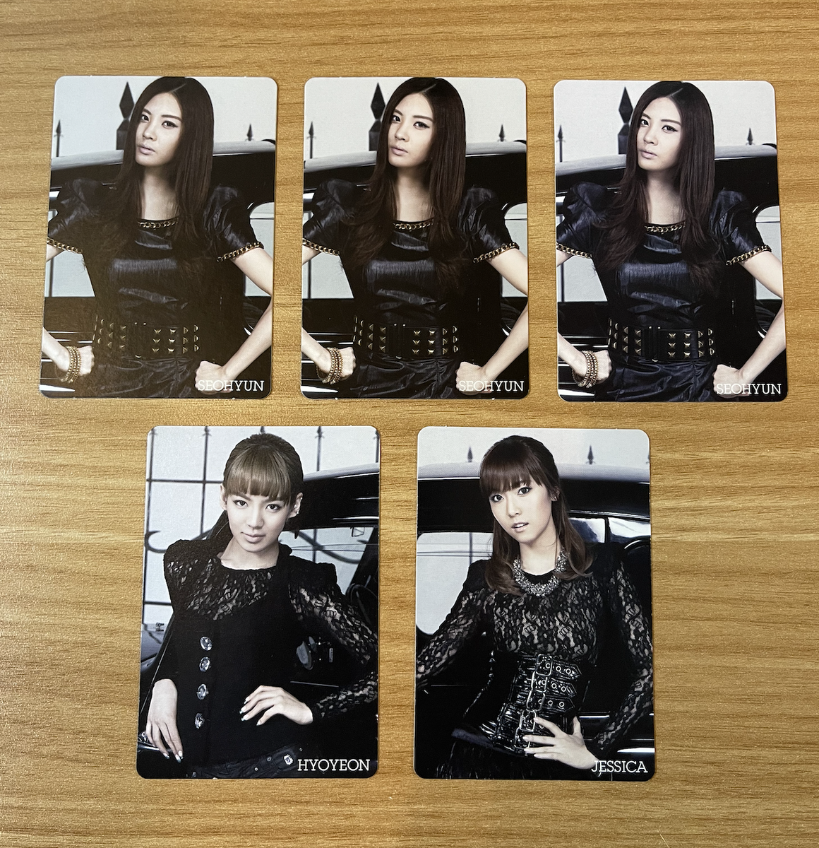 Girls' Generation Mr Taxi Run Devil Run Photocard Seohyun/Hyoyeon