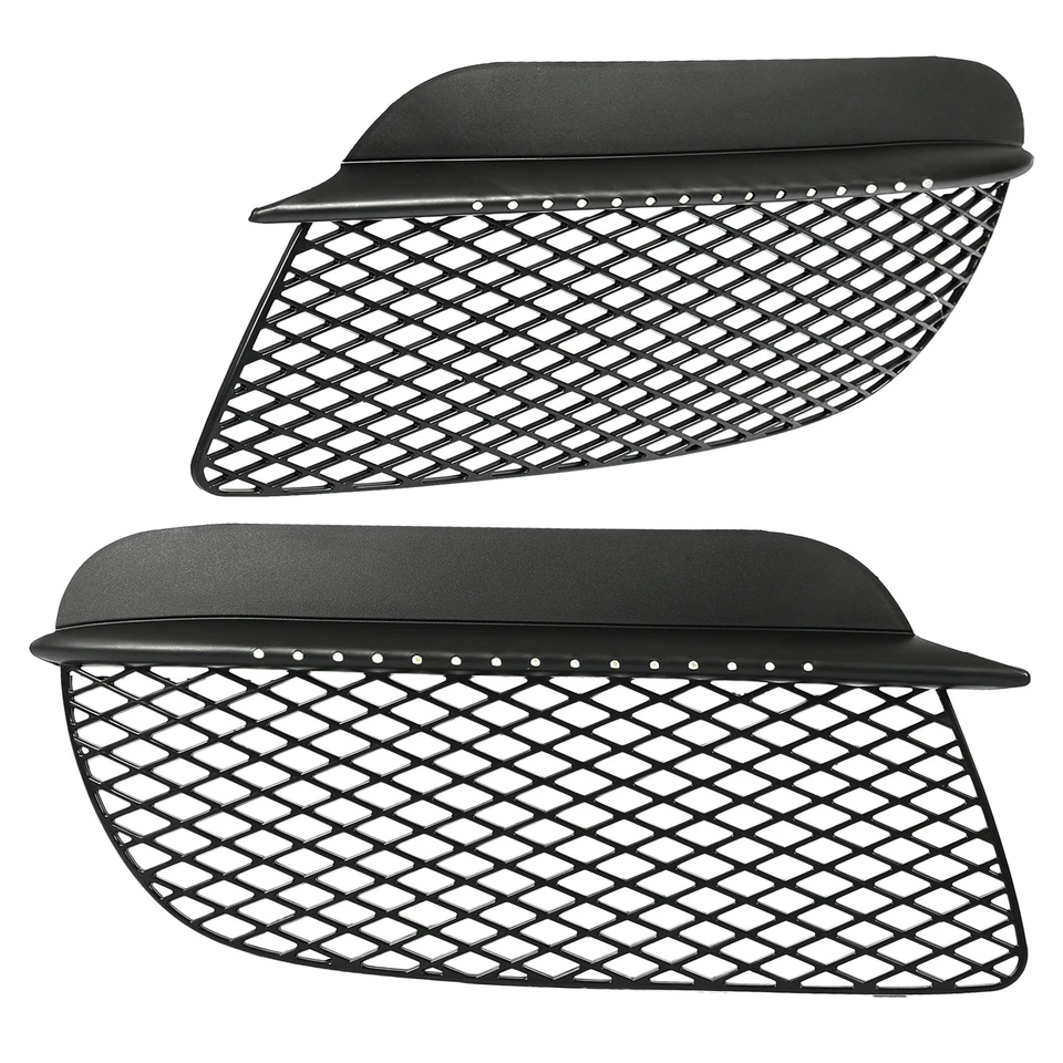 Pair Of Fog Lights  with Radiator Guards LED For Porsche Cayman 2006 2007 2008 Foto 2 de 4